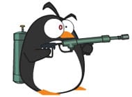 Poke Penguin strip game