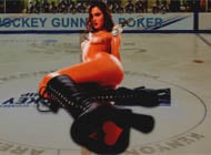 Hockey Gunner - Poker - porn game